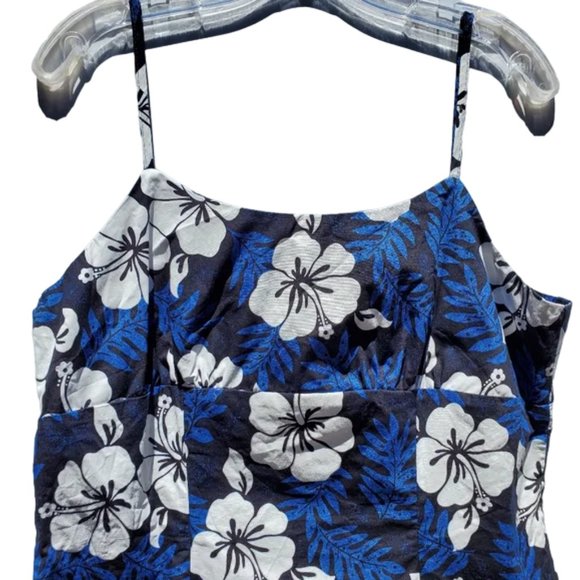 Vintage Hawaiian Dress Shannon Marie Floral Print Vacation Beach Tropical Y2K - Picture 2 of 15